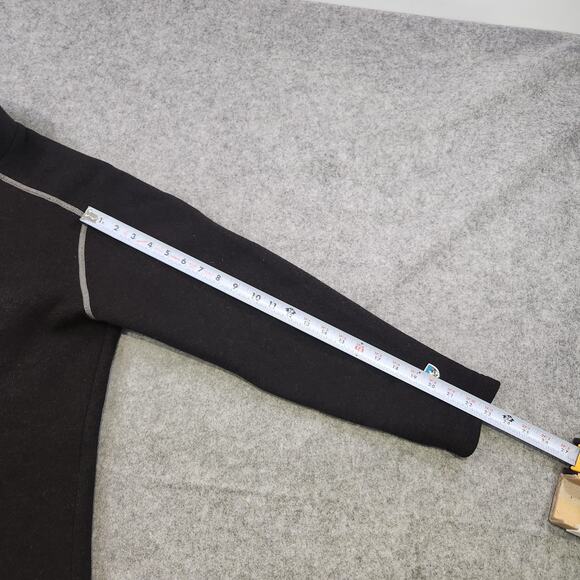 Kuhl Pullover Mens M Medium Europa 1/4 Zip Alfpaca Sherpa Fleece Sweater Jacket - Picture 7 of 12